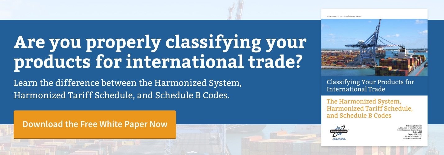 Classifying Your Products for International Trade